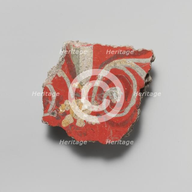 Wall painting fragment, 1st century A.D.. Creator: Unknown.