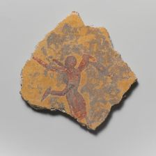 Wall painting fragment, 1st century A.D.. Creator: Unknown