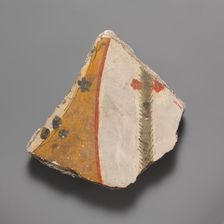 Wall painting fragment, 1st century A.D.. Creator: Unknown