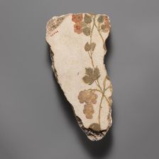 Wall painting fragment, 1st century A.D.. Creator: Unknown