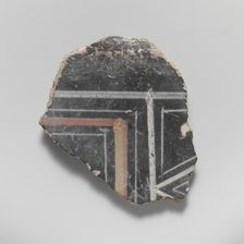 Wall painting fragment, 1st century A.D.. Creator: Unknown