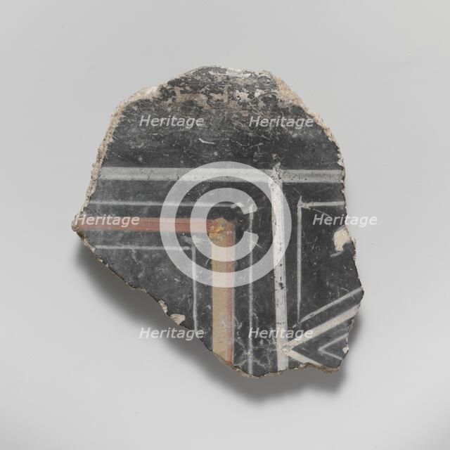 Wall painting fragment, 1st century A.D.. Creator: Unknown.