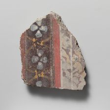 Wall painting fragment, 1st century A.D.. Creator: Unknown