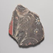 Wall painting fragment, 1st century A.D.. Creator: Unknown