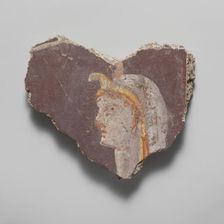 Wall painting fragment, 1st century A.D.. Creator: Unknown