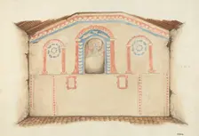 Wall Painting (Reredos), 1939. Creator: William McAuley