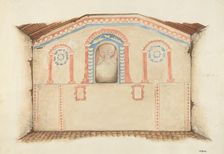 Wall Painting (Reredos), 1939. Creator: William McAuley