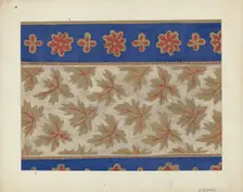 Wall Paper, 1935/1942. Creator: Benjamin Resnick