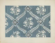 Wall Paper, 1935/1942. Creator: Mina Lowry