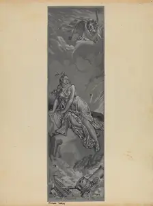 Wall Paper, 1935/1942. Creator: Michael Trekur
