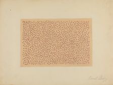 Wall Paper, c. 1936. Creator: Vincent Burzy