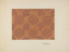 Wall Paper, c. 1936. Creator: Sidney Liswood