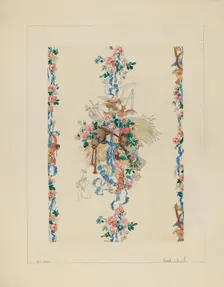 Wall Paper, c. 1937. Creator: John Garay