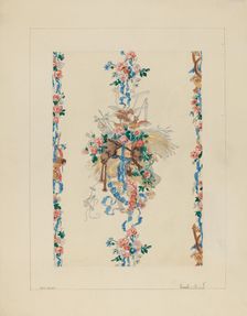 Wall Paper, c. 1937. Creator: John Garay