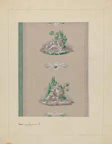 Wall Paper, c. 1937. Creator: John Garay
