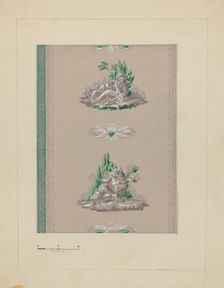 Wall Paper, c. 1937. Creator: John Garay