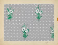 Wall Paper, c. 1937. Creator: Karl Joubert