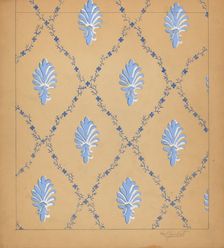 Wall Paper, c. 1937. Creator: Karl Joubert