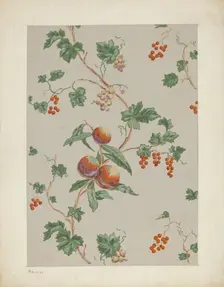 Wall Paper, c. 1937. Creator: Lee Hager