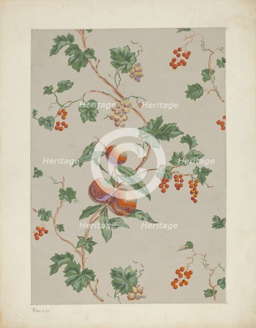 Wall Paper, c. 1937. Creator: Lee Hager.