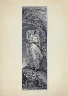 Wall Paper, c. 1937. Creator: M. Rosenshield-von-Paulin