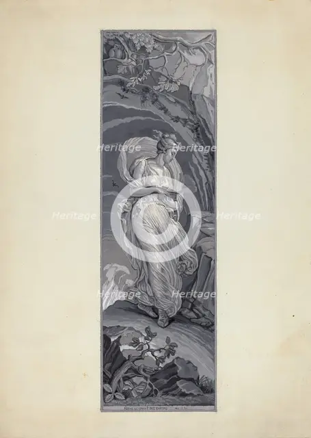 Wall Paper, c. 1937. Creator: M. Rosenshield-von-Paulin.