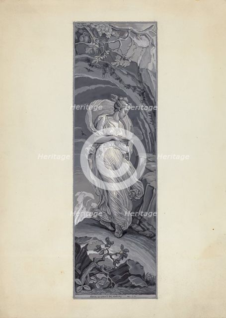 Wall Paper, c. 1937. Creator: M. Rosenshield-von-Paulin.