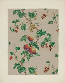 Wall Paper, c. 1937. Creator: Margaret Knapp
