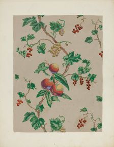 Wall Paper, c. 1937. Creator: Margaret Knapp
