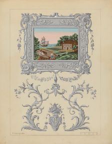 Wall Paper, c. 1937. Creator: Nicholas Acampora
