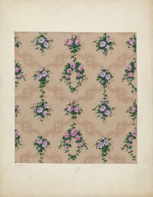 Wall Paper, c. 1937. Creator: Paul Farkas