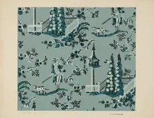 Wall Paper, c. 1937. Creator: Sidney Liswood