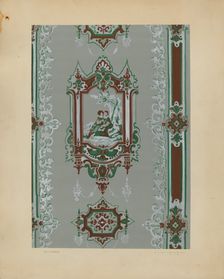 Wall Paper, c. 1937. Creator: Sidney Liswood