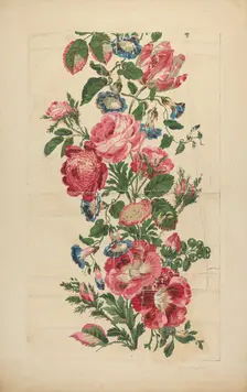 Wall Paper, c. 1939. Creator: Gilbert Sackerman