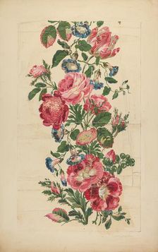 Wall Paper, c. 1939. Creator: Gilbert Sackerman