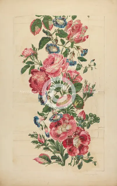 Wall Paper, c. 1939. Creator: Gilbert Sackerman.