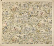 Wall Paper Design, c. 1939. Creator: Henry Meyers