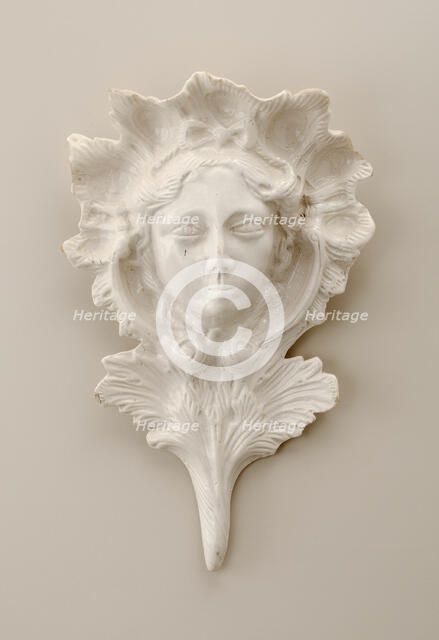 Wall Pocket, Staffordshire, c. 1750. Creator: Staffordshire Potteries.