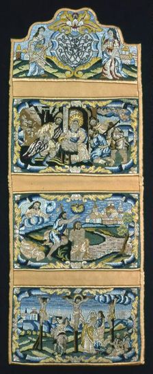 Wall Pocket, Switzerland, 17th century. Creator: Unknown