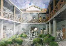 Wall Roman Site, (Letocetum), c2nd century, (1990-2010). Artist: Ivan Lapper