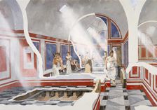 Wall Roman Site, (Letocetum), c2nd century, (1990-2010). Artist: Ivan Lapper