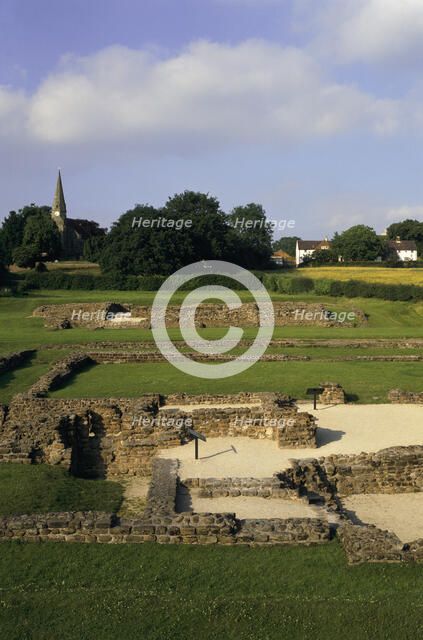 Wall Roman Site (Letocetum), Staffordshire, 1998. Artist: Unknown