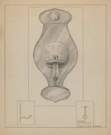 Wall Sconce, 1935/1942. Creator: Francis Law Durand