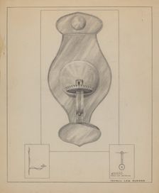 Wall Sconce, 1935/1942. Creator: Francis Law Durand