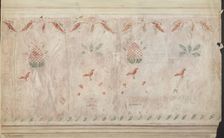 Wall Stencil, 1935/1942. Creator: Mildred E Bent