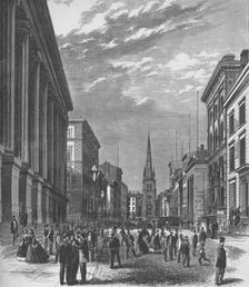Wall Street, New York City 1866, (1938)