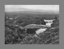 Walla Brook Bridge, Dartmoor, c1900. Artist: Chapman & Sons
