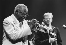 Wallace Davenport, North Sea Jazz Festival, Netherlands, 1995. Creator: Brian Foskett