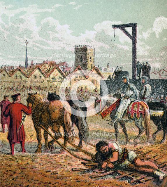 'Wallace Executed', 1305, (c1850). Artist: Unknown