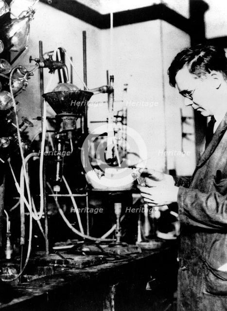 Wallace Hume Carothers, American industrial chemist, c1927-1937. Creator: Unknown.